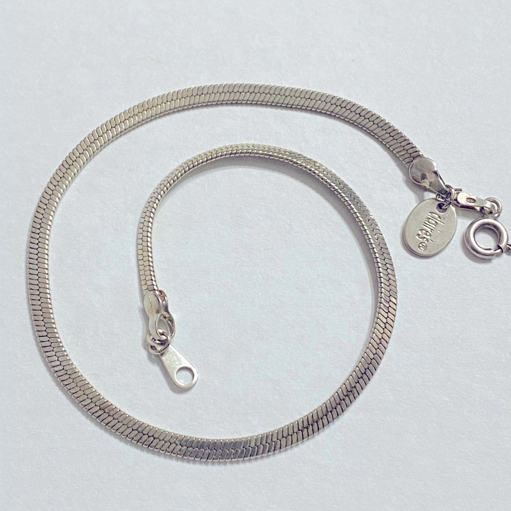 Vintage 9.25 Ankle Bracelet Made In Italy (Final Price)